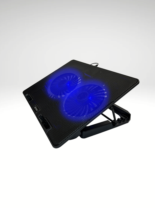 TE-7020N – Cooler TEROS para Laptop con Doble Ventilador (Hasta 15.6”)