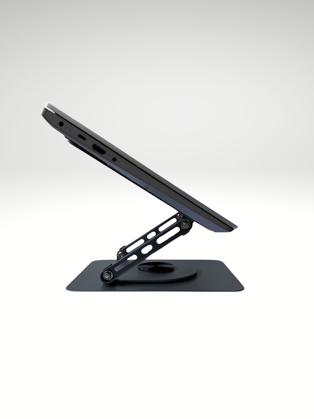 L98 - Soporte Para Portátil Con Base De Rotación Gris Oscuro