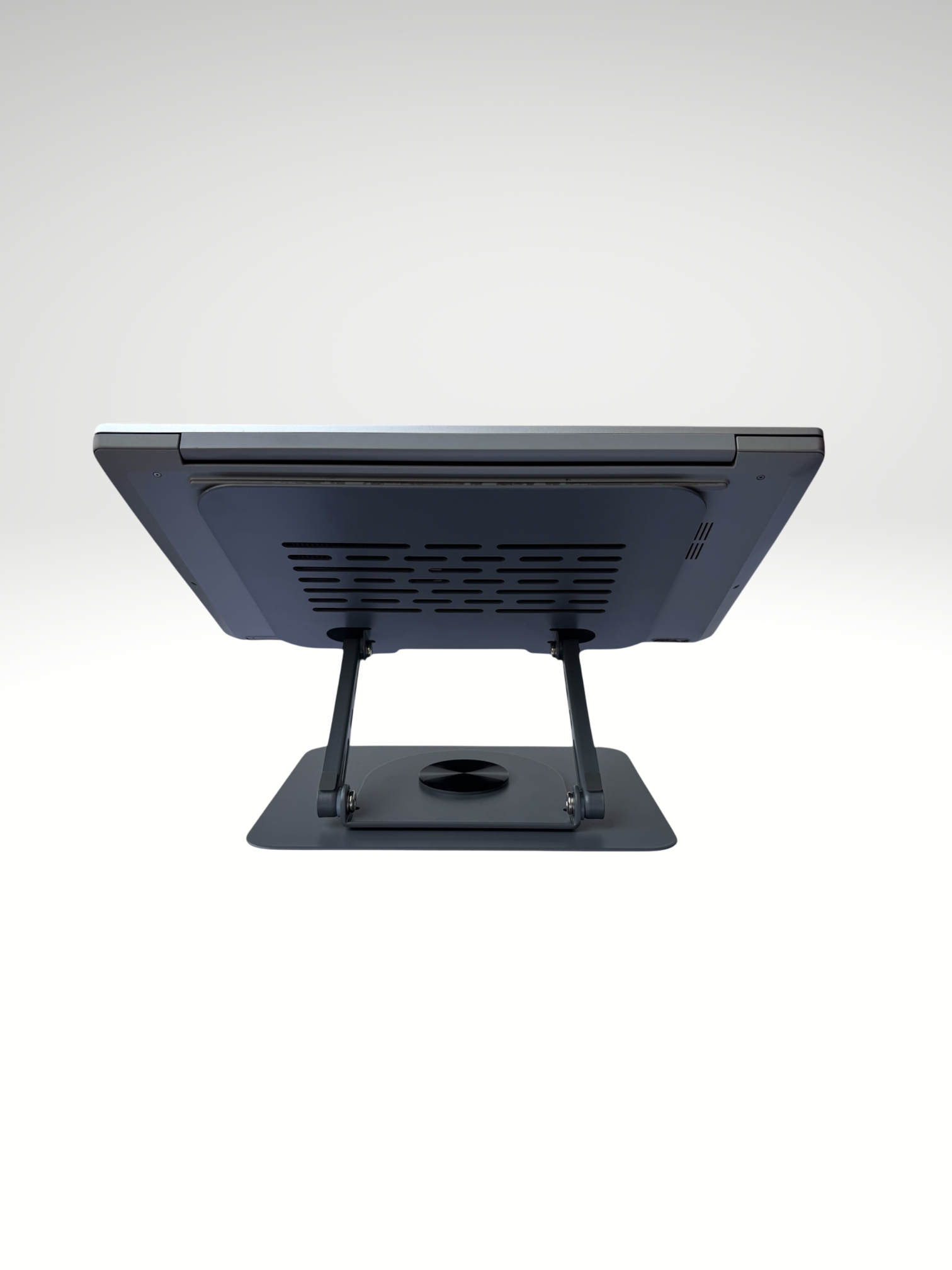 L98 - Soporte Para Portátil Con Base De Rotación Gris Oscuro